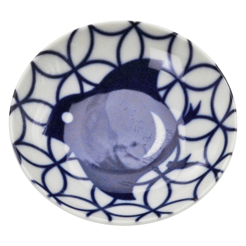 Hayashi Kinnosuke Shoten 145071 (5) Mino Ware Plate, Set of