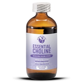 Alkaline for Life Citrato de colina esencial - Suplemento líquido de colina para el cerebro, la memoria y la concentración - Suplemento de colina de 650 mg - Colina líquida alcalinizante y biodisponi