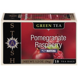 Stash Tea Green Pomegranate Raspbry 18 Bg