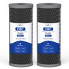 5 Micron 10" x 4.5" Whole House Carbon Block Sediment