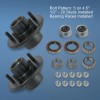 JDMSPEED Trailer Idler Hub Kits 5 on 4.5" for 3500