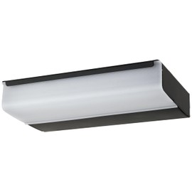 Sunlite 53077 6-Inch LED Undercabinet Hardwired Fixture, 6 Watts(30W=), 300 Lumens, 3000K Warm White, Dimmable, 90 CRI, ETL Listed, Black, for Residential & Commercial Use