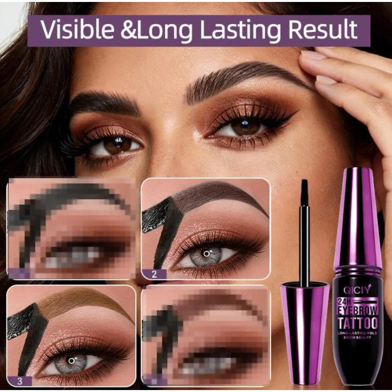 Gel Tinte Cejas Peel-off Resistente Al Agua 24h Pelado Fácil