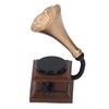 Dollhouse Phonograph 1:12 Scale Resin Alloy Vintage Style Exquisite Details