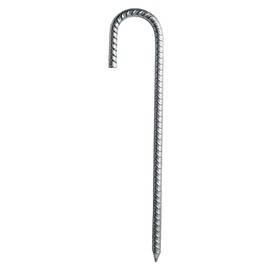 KOMBIUDA Ground Anchor Kit Heavy Duty Galvanized Steel Piles for Tent Trampoline and Fence