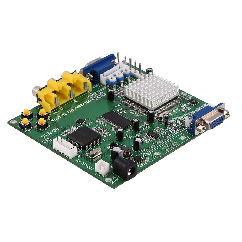 CGA/EGA/YUV/RGB to VGA Arcade Game HD Video Converter Adapter Board
