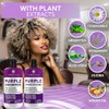 BELLISSO Set de Champú y Acondicionador Morado para Cabello Rubio