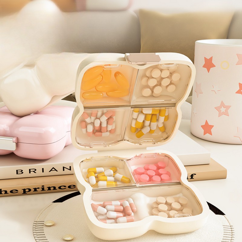 마마마켓 7칸 데일리 휴대용 약통 Mama Market 7-Compartment Daily Portable