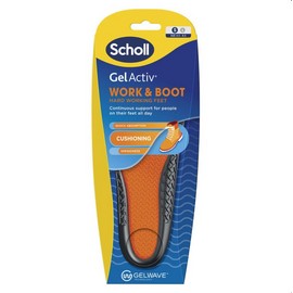Scholl Gel Activ Insole Work & Boot Small
