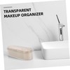 Gatuida Makeup Sponge Case with Lid Compartment Makeup Organizer for