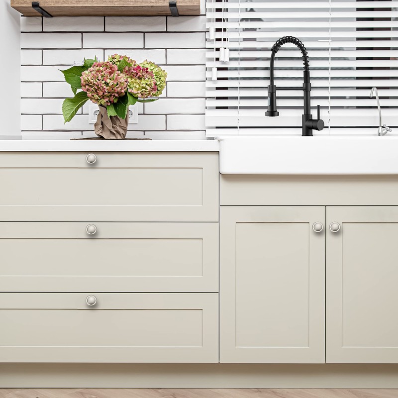 Ravinte 30 Pack 1-1/4 inch Kitchen Cabinet Knobs Dresser Knobs