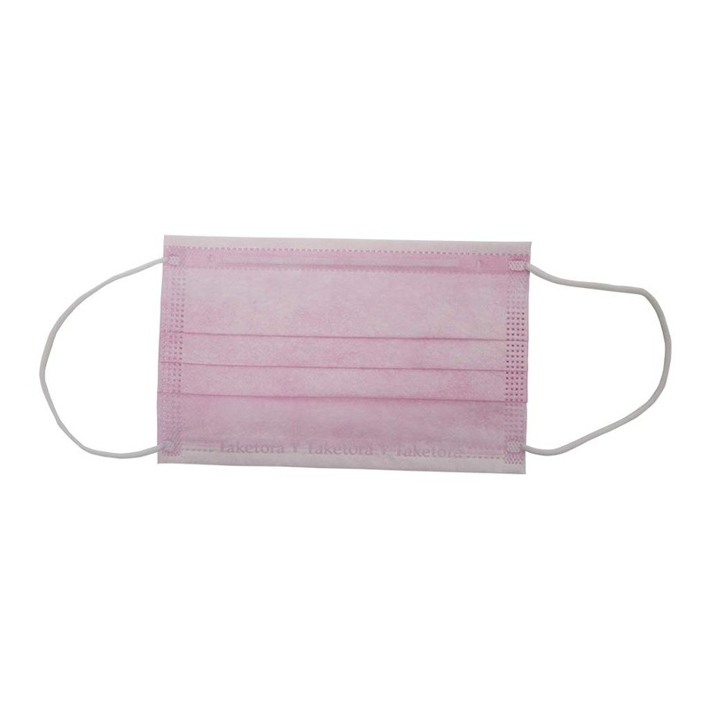 Taketora Surge Mask CP Flammable Nose Bridge Pink, Small, 50