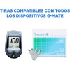 50 Tiras Reactivas Glucometro Gmate Envío Gratis