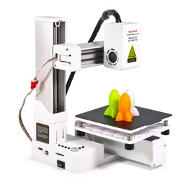 K10 Mini 3D Printer, 3D Printers for Beginners, High Speed & Precision, Auto Leveling 3D Printing Machine for Kids, 230℃ High Temp All Metal Hotend 4 x 4 x 4in (US Plug)