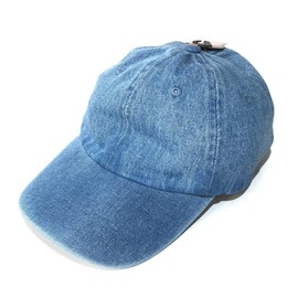 NEWHATTAN New Hattan Men's Hat Golf Denim Black Blue ys-nh-h1155, Light Blue (LB)