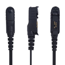 WODASEN Waterproof Radio Speaker Mic Walkie Talkie Microphone Handheld Shoulder Lapel Mic for XPR3000 XPR3000e XPR3300 XPR3300e XPR3500 XPR3500e (129, Orange)