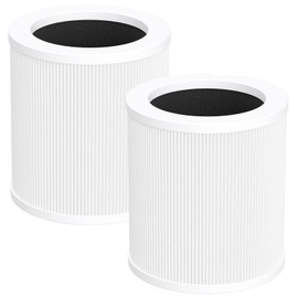 F2 Replacement Filter, Compatible with AMEIFU F2 Air Purifier for Home Up to 1200 Sq Ft, 3-in-1 HEPA Filter for Dust, Pet Hair, Pollen, 2-Pack