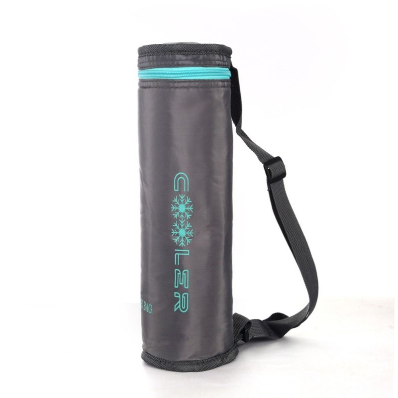 Portable Insulated Water Bottle Carrier Bag for Travel & Sports