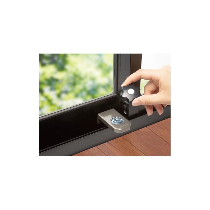 Best 2-689 Window Security Assistant Lock X Lower Bronze, Pack