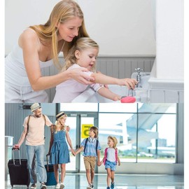 GBSTORE 2pcs Travel soap case bar soap Holder Portable Leak Proof soap Box (pink)