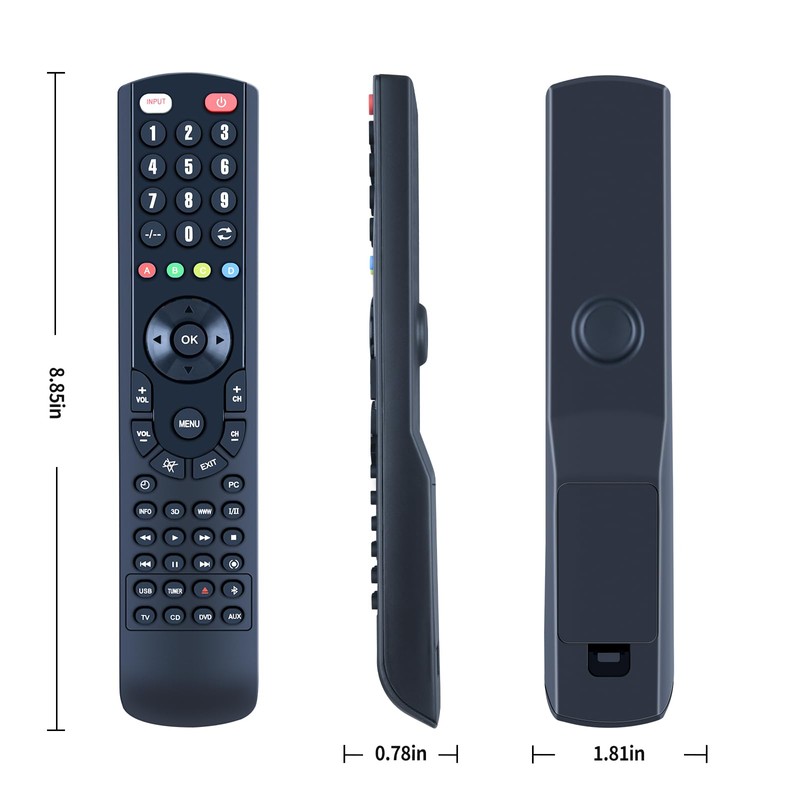 WF75640 Replace Remote Control fit for Yamaha Digital Sound Projector