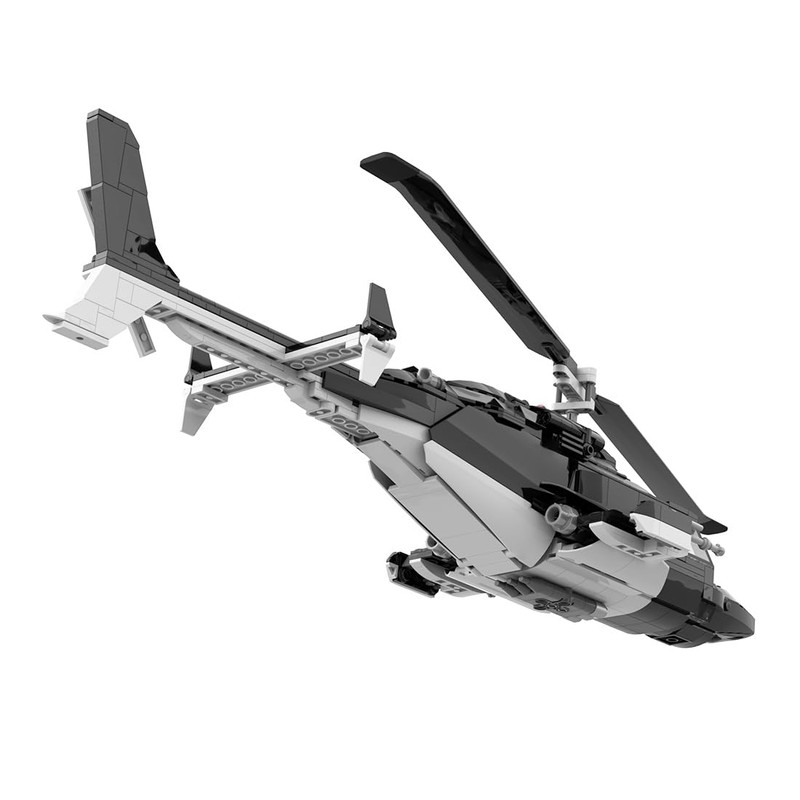iREOGAME MOC-149250 Helicopter Model Assembly Building Blocks Set (1039PCS)