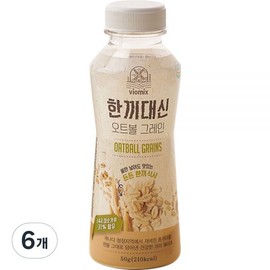 Altist Meal Instead Oat Ball Grain Shake 50g x 6 / 알티스트 한끼대신 오트볼 그레인 쉐이크 50g x 6개