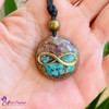 Orgone Necklace Infinite Protection, Healing Crystals, Stone- Gemstore Turquoise, Amethyst