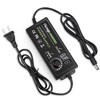 Facmogu 3V-12V 5A 60W Adjustable Power Supply with LED Display,