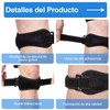 2 Rodilleras para Rotuliana Menisquera Deportiva,Bandas de Rotula Silicona