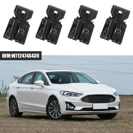 JNNJ Pack of 20 Boot Trim Clips Compatible, Car Boot Parcel Shelf Clips, Car Door Trim Clip, Car Iron Clips for Interior Trim Columns, Boot Car Clips Holders