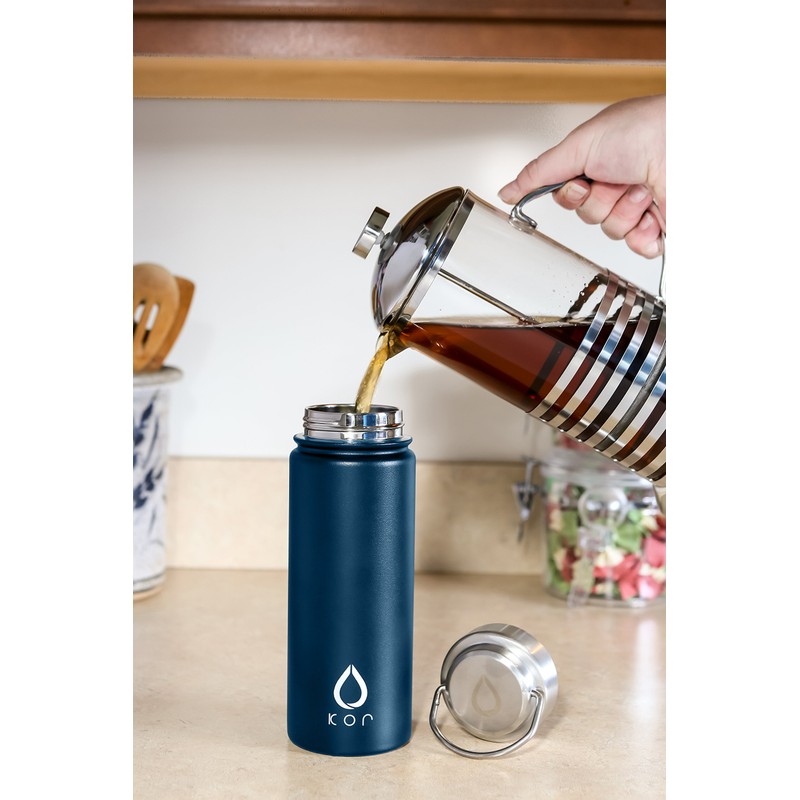 KOR Water Rok Stainless Steel Bottle Stainless Steel Sapphire 7