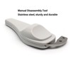 4PCS Manual Disassembly Tools Stainless Steel Portable Removal Tool Dual
