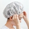 Waterproof Shower Cap and Hairband Set (Special Offer) White Pink 11ea