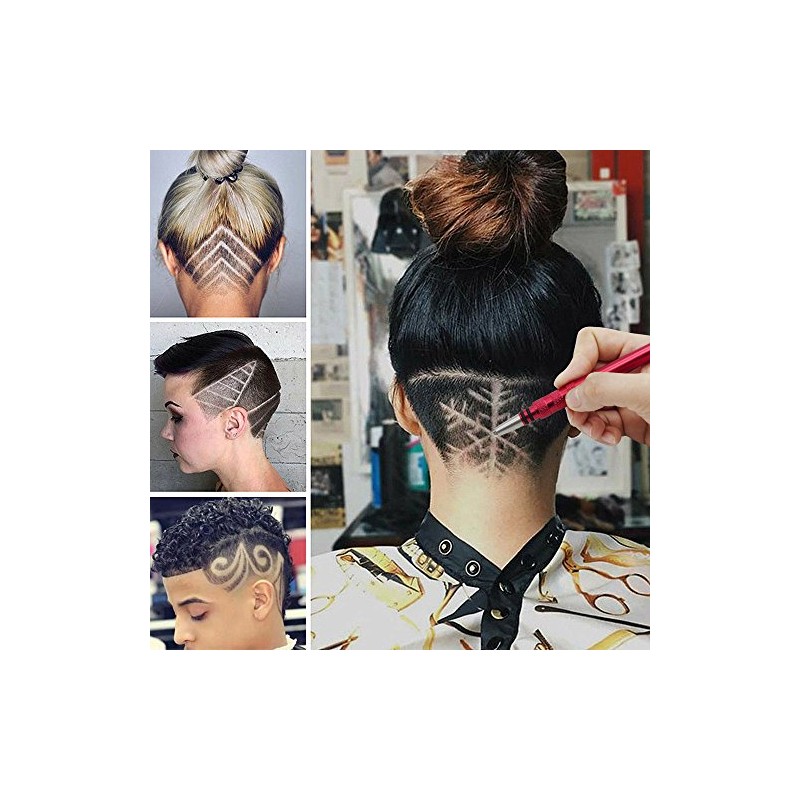 AHIER Hair Razor Pen, Hair Tattoo Trim Styling Face Eyebrow