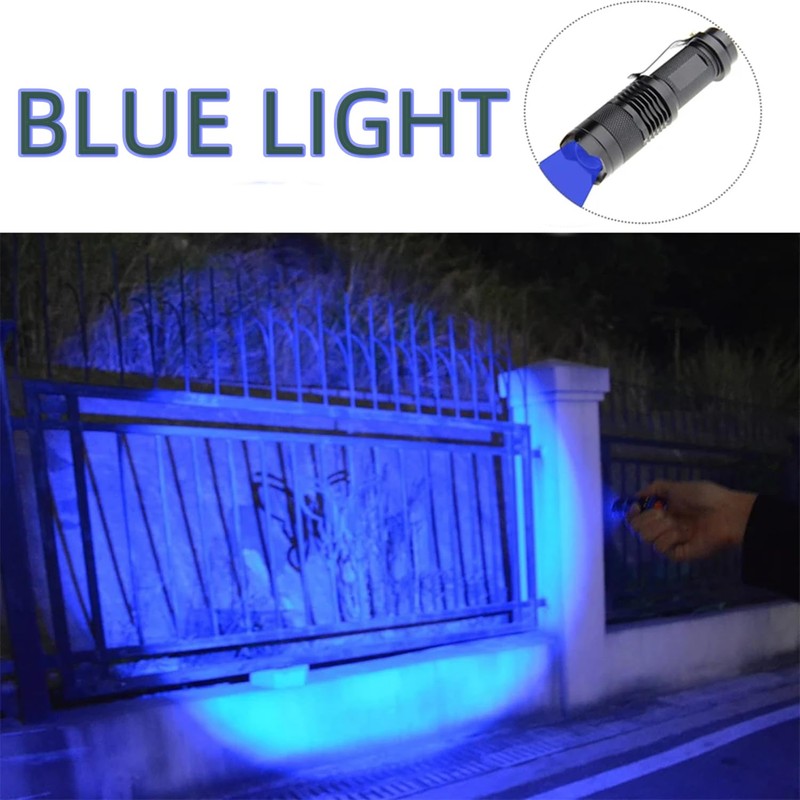 LIAISIMI LED Flashlight Multifunctional Work Light Portable Mini Lamp 3