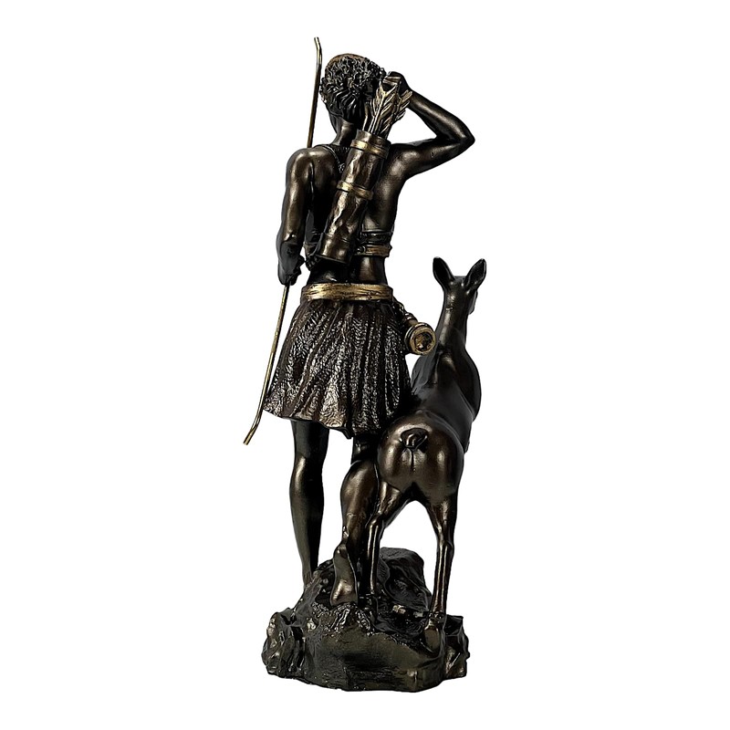 Artemis Diana Greek Roman Goddess Statue Sculpture Figurine Bronze Effect