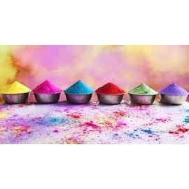 Natural Herbal Gulal Holi Colours, Handmade Non-Toxic Powder, 100 g, Pack of 3