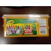 Crayola BRAND NEW Crayola 200 Crayons - The Ultimate Crayon Reusable Bucket Great 4 kids