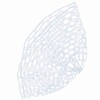 Outdoor Fly Fishing Landing Net Clear Rubber Replacement Mesh Bag(Mudium)