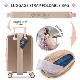 2-in-1 Foldable Bag Luggage Strap – Stylish Convertible Travel Bag for Suitcases – Portable, Waterproof, Minimalist Travel Essential