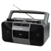 JENSEN® MCR-1500 Portable Stereo CD Player and Dual-Deck Cassette Player/Recorde