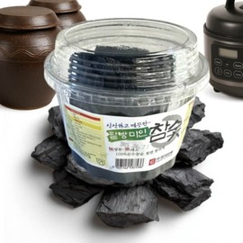 Moisture and Odor Removal White Coal Charcoal Palbangmi Cham Charcoal 210g Natural Activated Carbon Palbangmi Cham Charcoal 210g 2ea