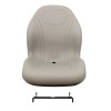 Milsco John Deere Gray Seat w/bracket Fits 425 445 455