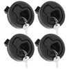 UKCOCO 4 Pcs Flush Pull Hatch Latch - Marine Hatch