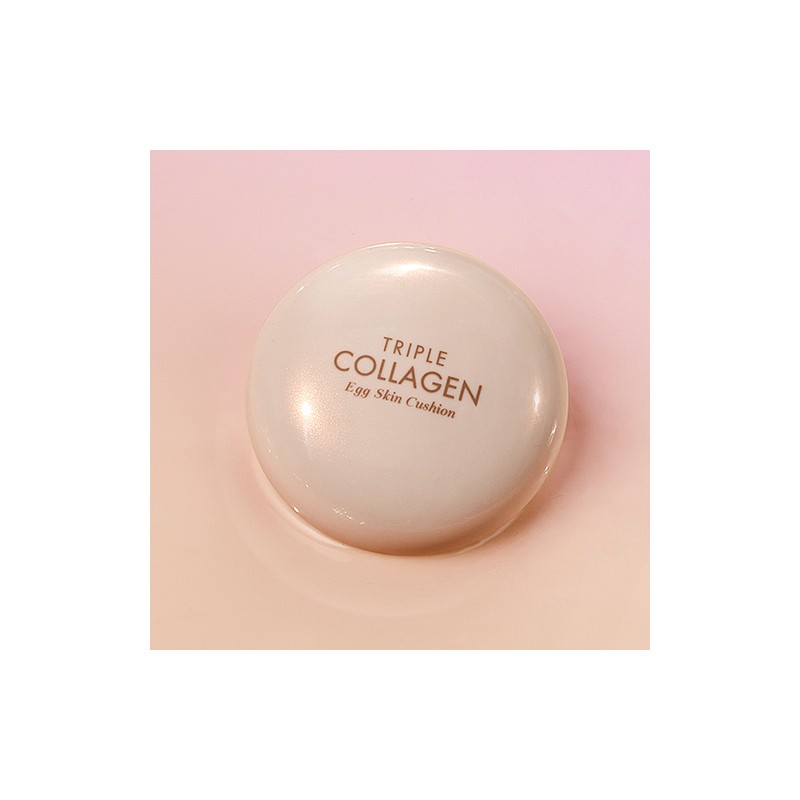 Tony Moly Triple Collagen Egg Skin Cushion (15g) Smooth Cover,