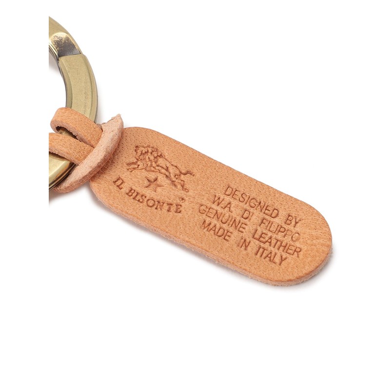 Il Bisonte 54_1_5432409250 Key Ring, gray (light gray)