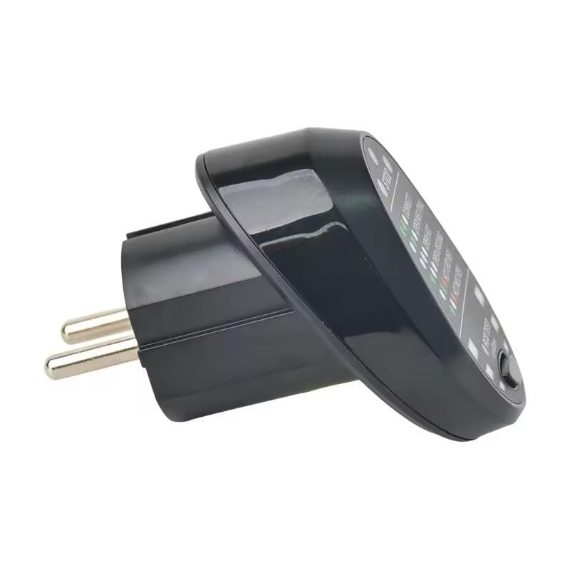 Socket Tester, Cable Assignment Test, FI Circuit Breaker Test, from