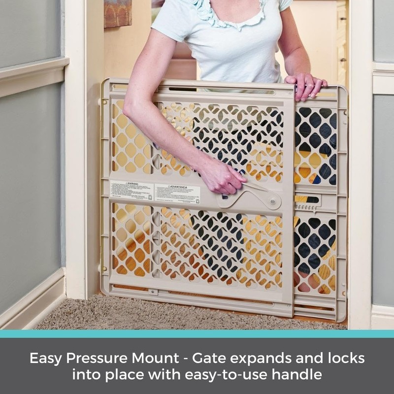 Toddleroo by North States - Supergate Ergo Baby Gate: Plastic