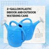 Union 63066 Watering Can with Tulip Design, 2 Gallon, Caribbean